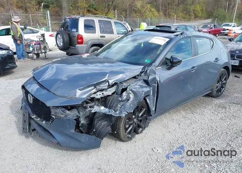 2023 Mazda Mazda3 2.5 S Carbon Edition из США, поврежденный, VIN JM1BPBLM6P1610570